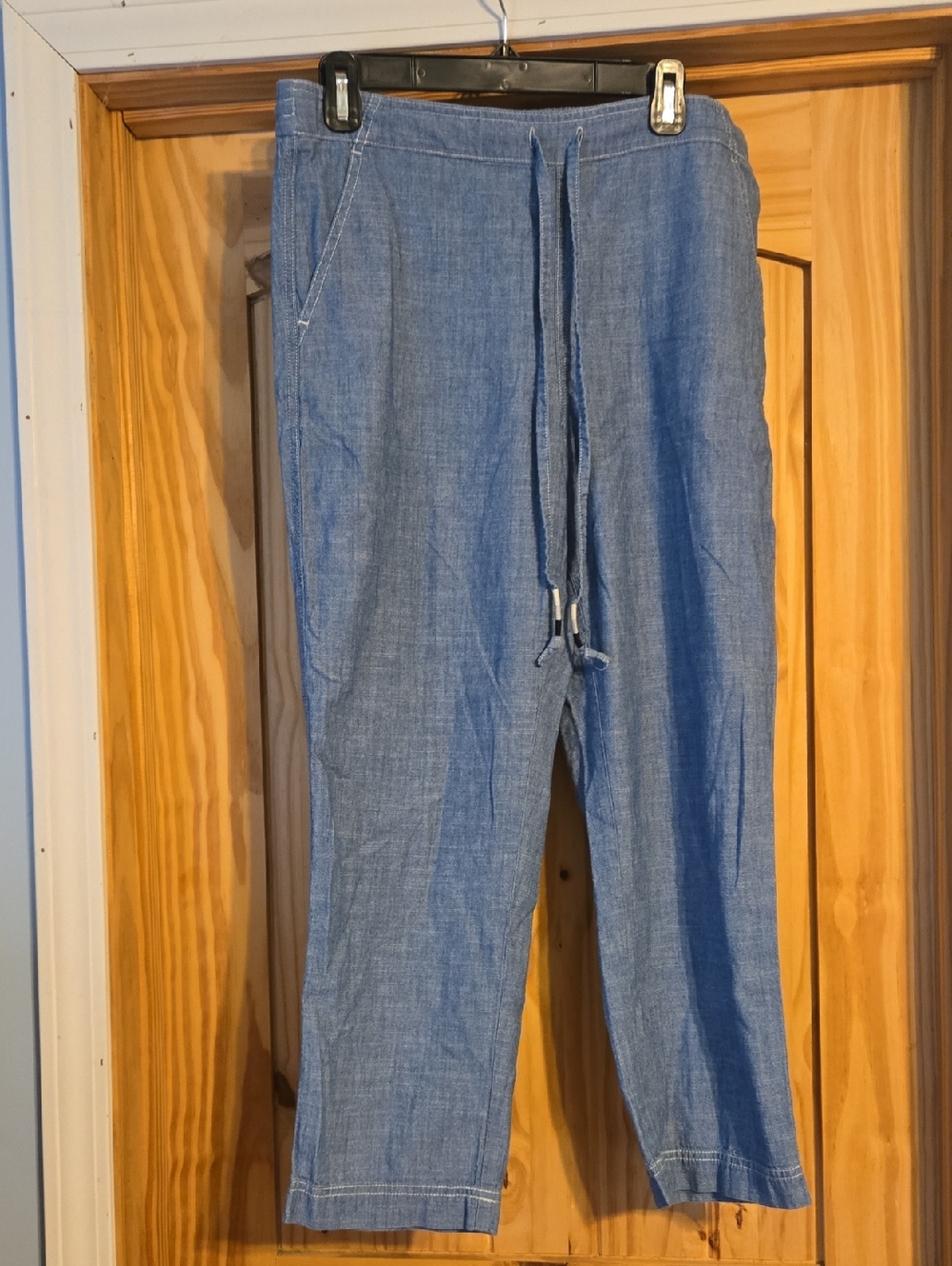 J. Crew Chambray Drawstring Pants